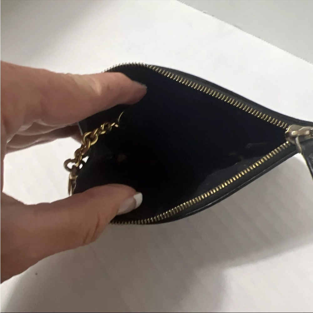 FENDI Vitello Monster Bug Eyes Mini Key Cles Pouch Bag Charm Cles Keychain Black - Picture 7 of 7